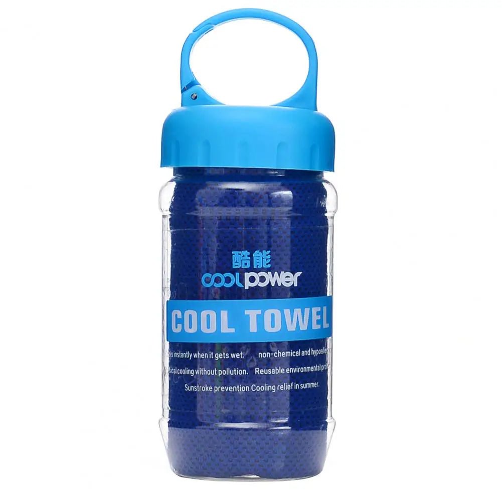 Instant Cooling Towel Quick Dry Sweat Absorption Running Towel Yoga Towel Workout Sports Physical Cooling Gym Fitness Towels - Run Forrest Store