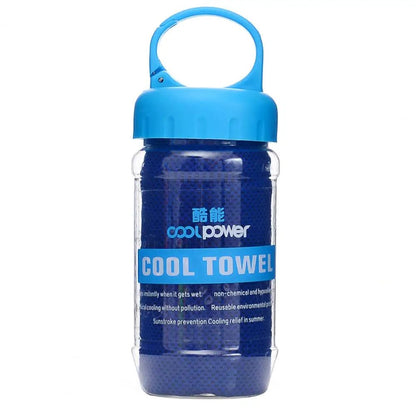 Instant Cooling Towel Quick Dry Sweat Absorption Running Towel Yoga Towel Workout Sports Physical Cooling Gym Fitness Towels - Run Forrest Store