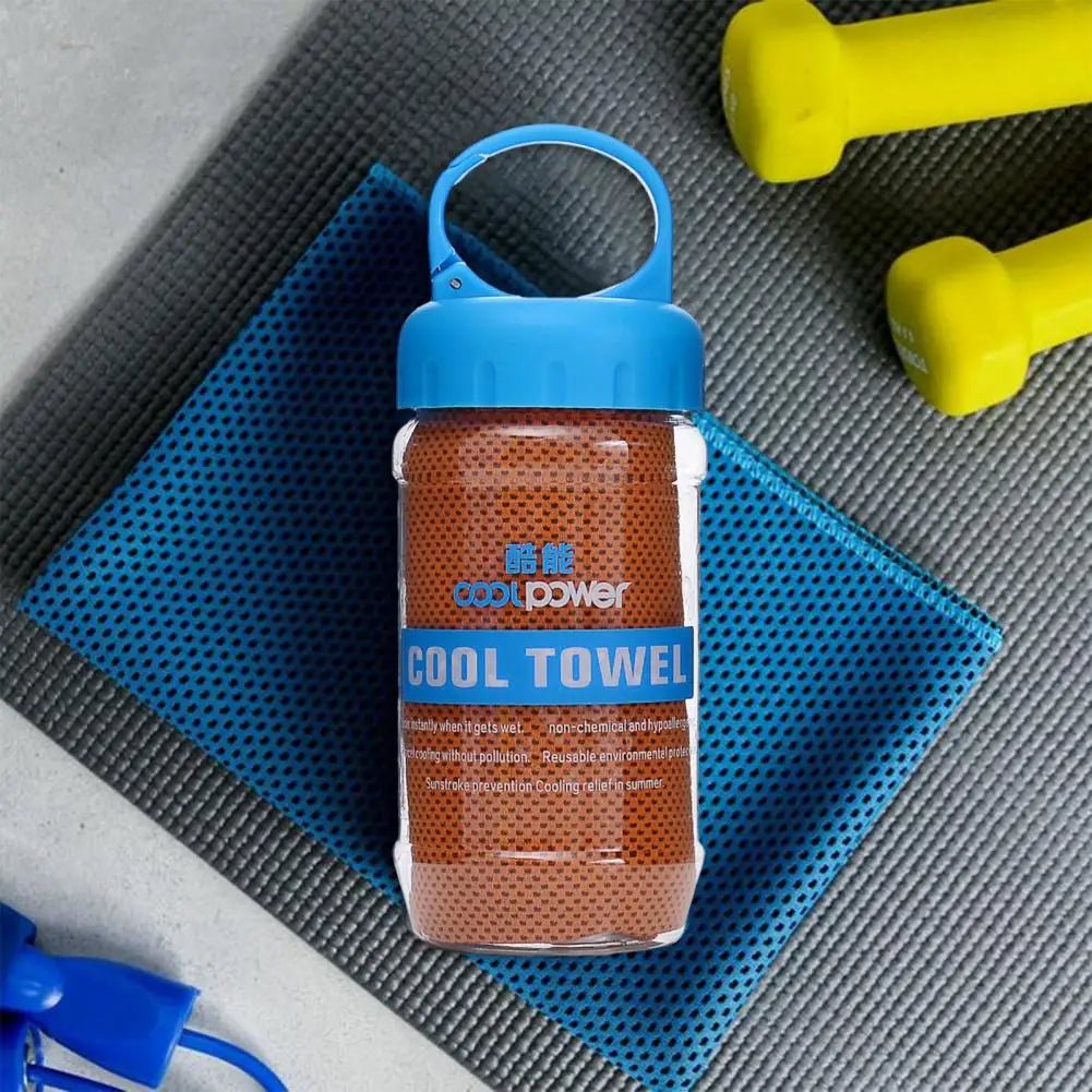 Instant Cooling Towel Quick Dry Sweat Absorption Running Towel Yoga Towel Workout Sports Physical Cooling Gym Fitness Towels - Run Forrest Store