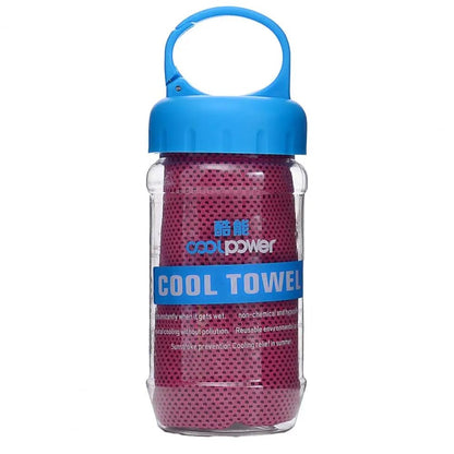 Instant Cooling Towel Quick Dry Sweat Absorption Running Towel Yoga Towel Workout Sports Physical Cooling Gym Fitness Towels - Run Forrest Store