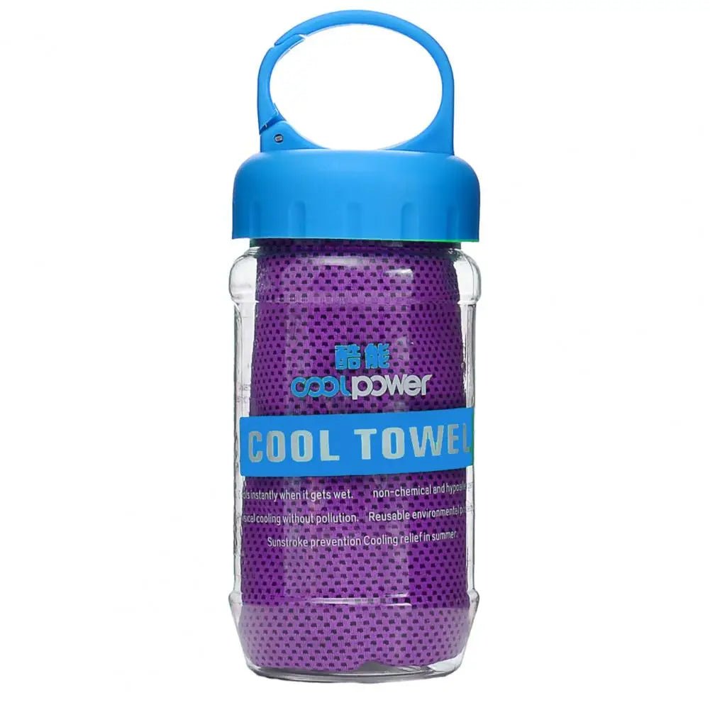 Instant Cooling Towel Quick Dry Sweat Absorption Running Towel Yoga Towel Workout Sports Physical Cooling Gym Fitness Towels - Run Forrest Store
