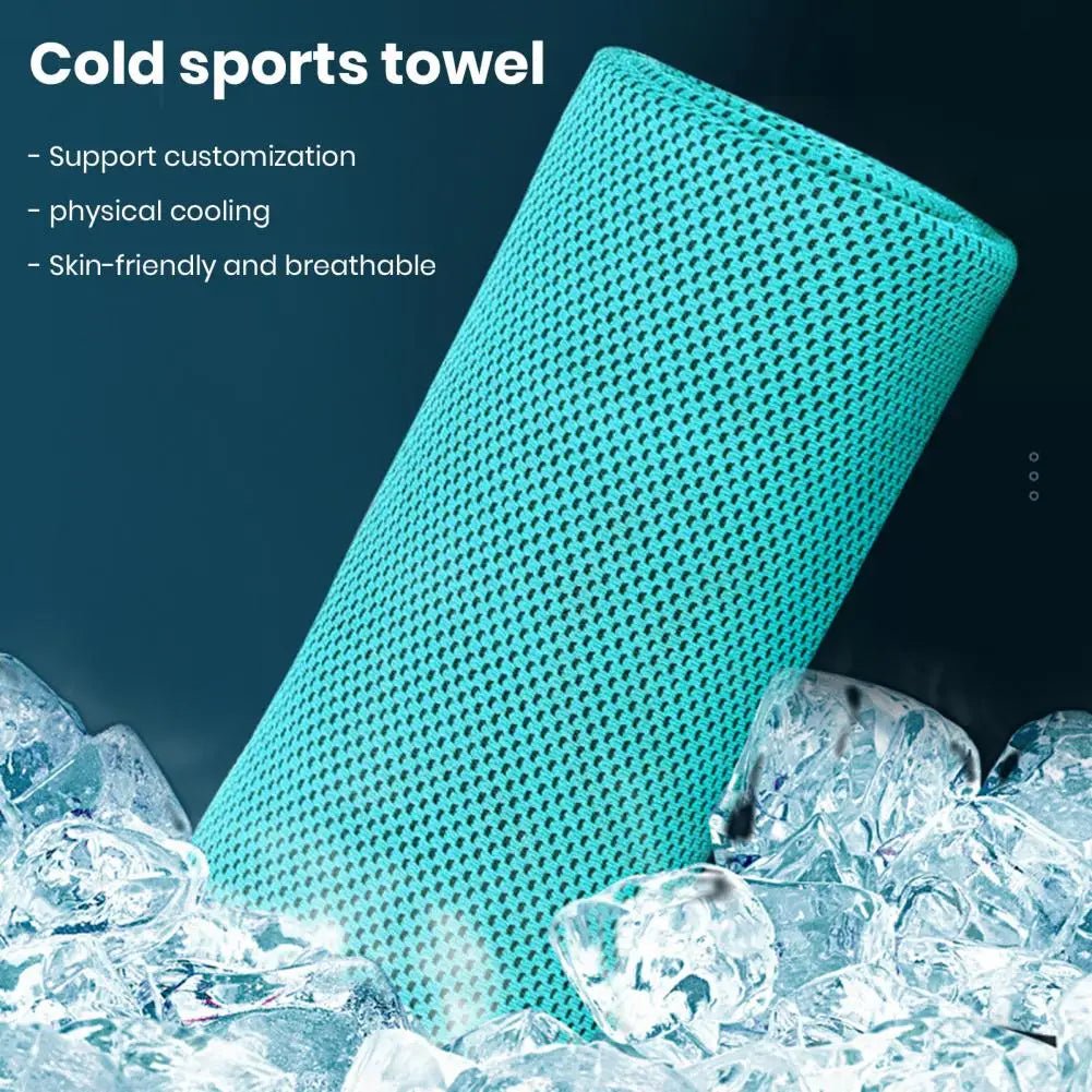 Instant Cooling Towel Quick Dry Sweat Absorption Running Towel Yoga Towel Workout Sports Physical Cooling Gym Fitness Towels - Run Forrest Store