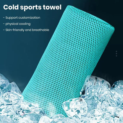 Instant Cooling Towel Quick Dry Sweat Absorption Running Towel Yoga Towel Workout Sports Physical Cooling Gym Fitness Towels - Run Forrest Store